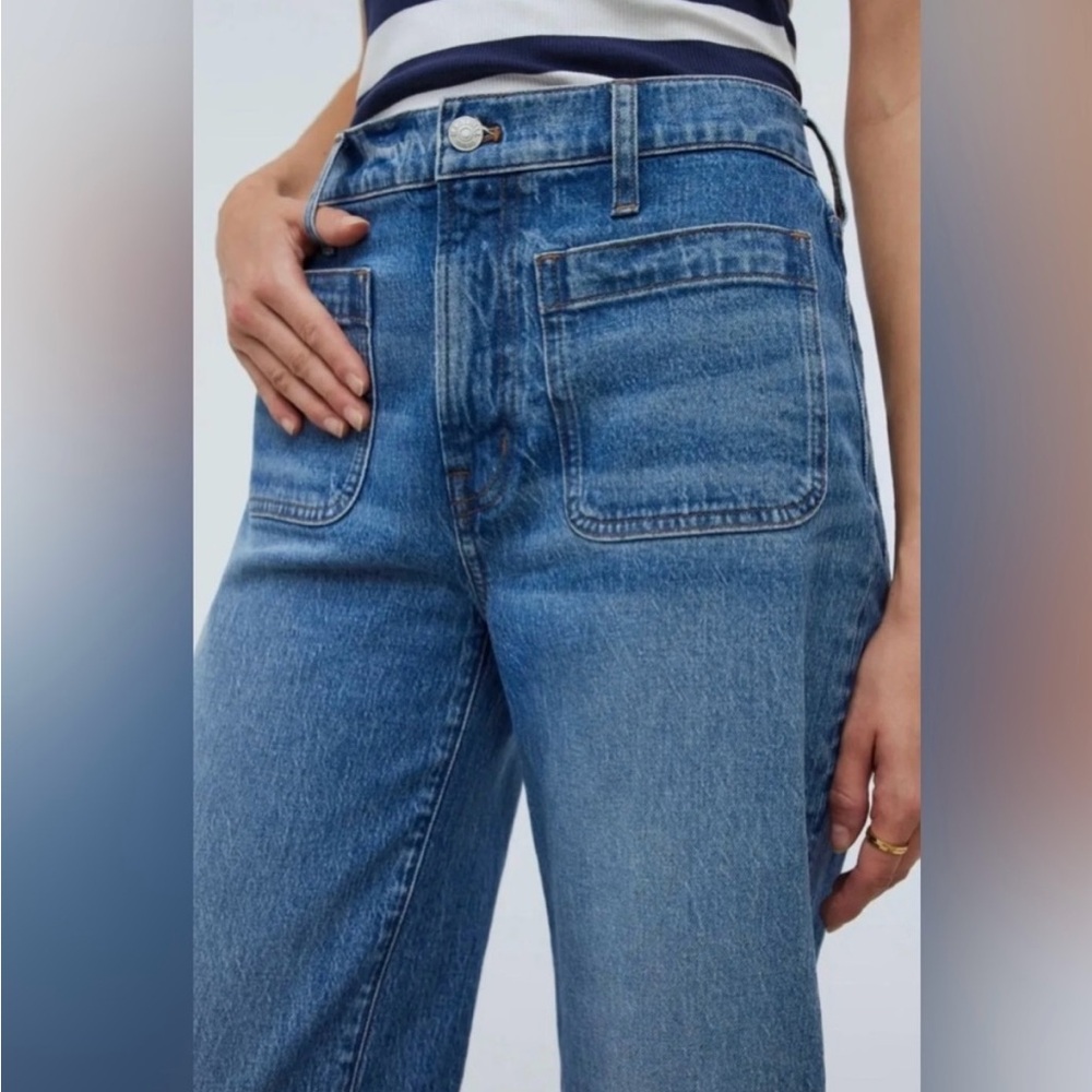 Madewell the perfect vintage wide leg jeans